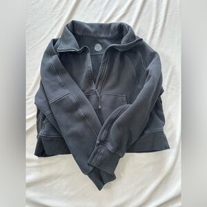 Cropped lululemon quarter zip